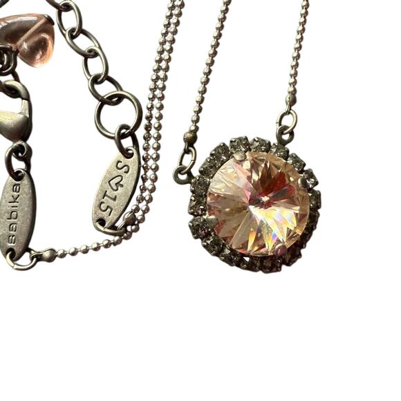 Sabika Crystal Summer 15 Pendant Necklace - Picture 1 of 11